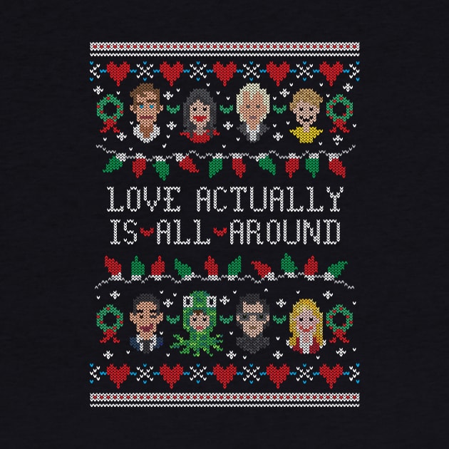 Love Actually Ugly Christmas Sweater by katemelvin